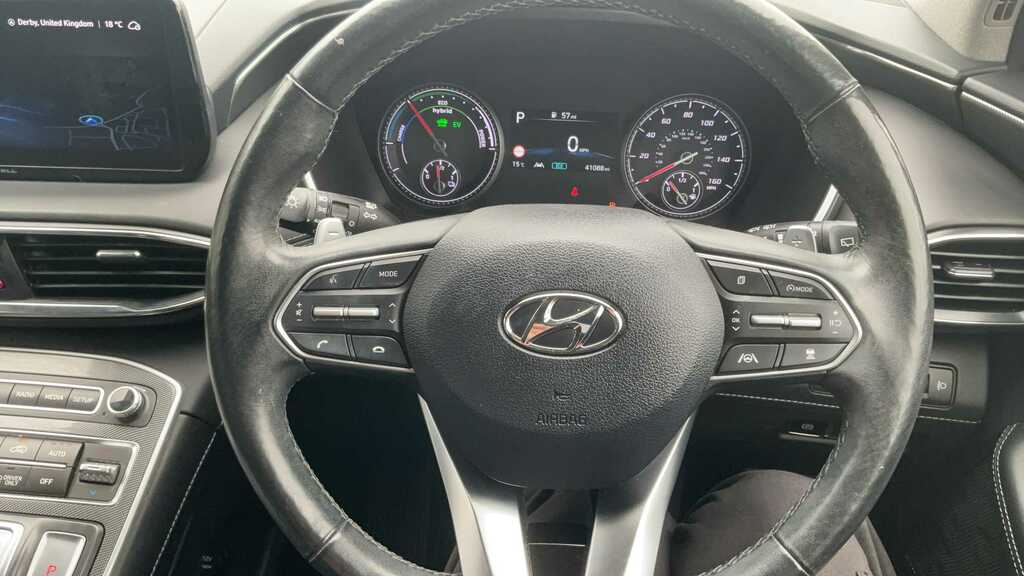 Hyundai Santa Fe 1.6 Tgdi Hybrid Ultimate 4Wd Grey #7