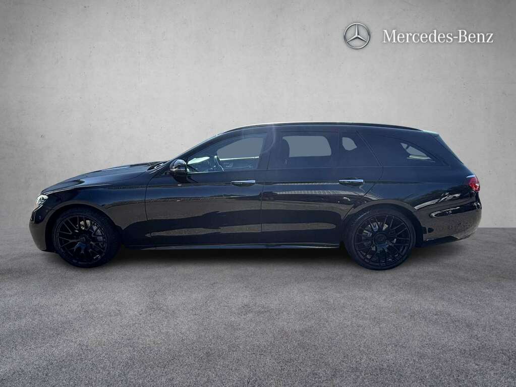 Mercedes-Benz E Class E220d 200 Amg Line Night Ed Prem 9G-tronic 20 SN22UMM Black #2