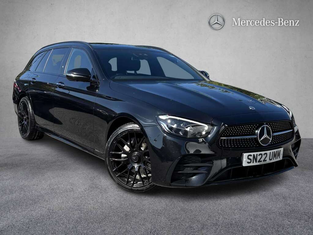 Mercedes-Benz E Class E220d 200 Amg Line Night Ed Prem 9G-tronic 20 Black
