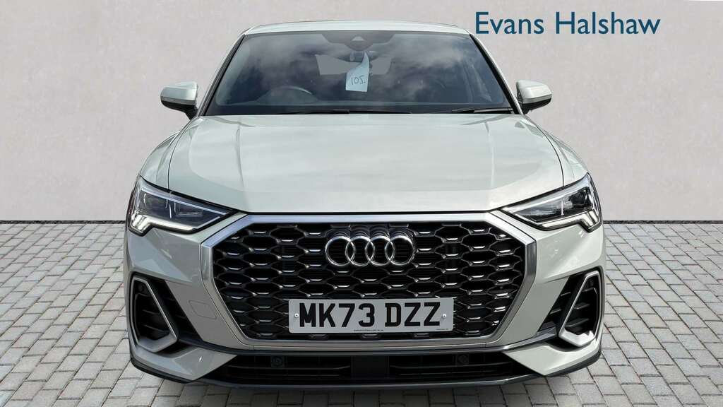 Audi Q3 35 Tfsi S Line S Tronic 2023 MK73DZZ Silver #4