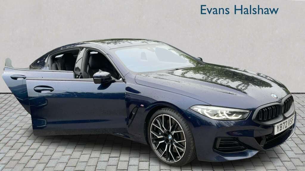 BMW 8 Series 840I M Sport 2022 Blue #6