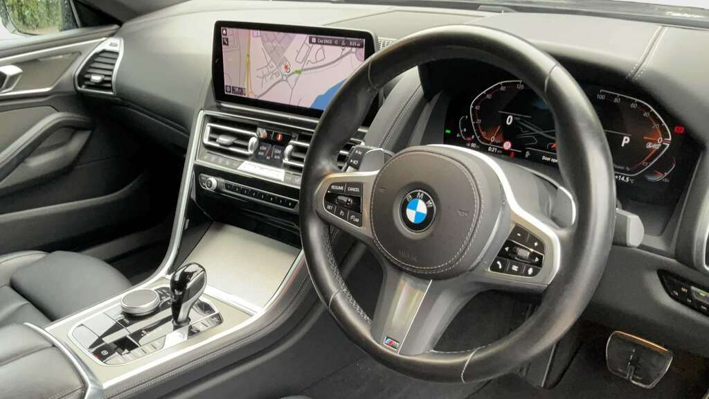 BMW 8 Series 840I M Sport 2022 Blue #2