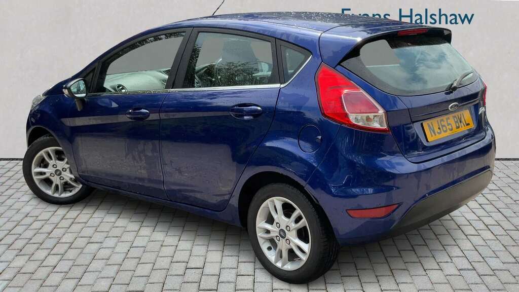 Ford Fiesta 1.25 82 Zetec 2015 Blue