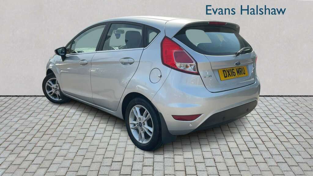 Ford Fiesta 1.0 Ecoboost Zetec 2016 DX16MRU Silver #2
