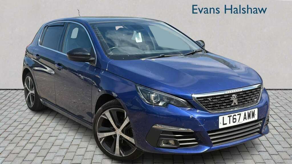Peugeot 308 1.2 Puretech 130 Gt Line 2018 Blue