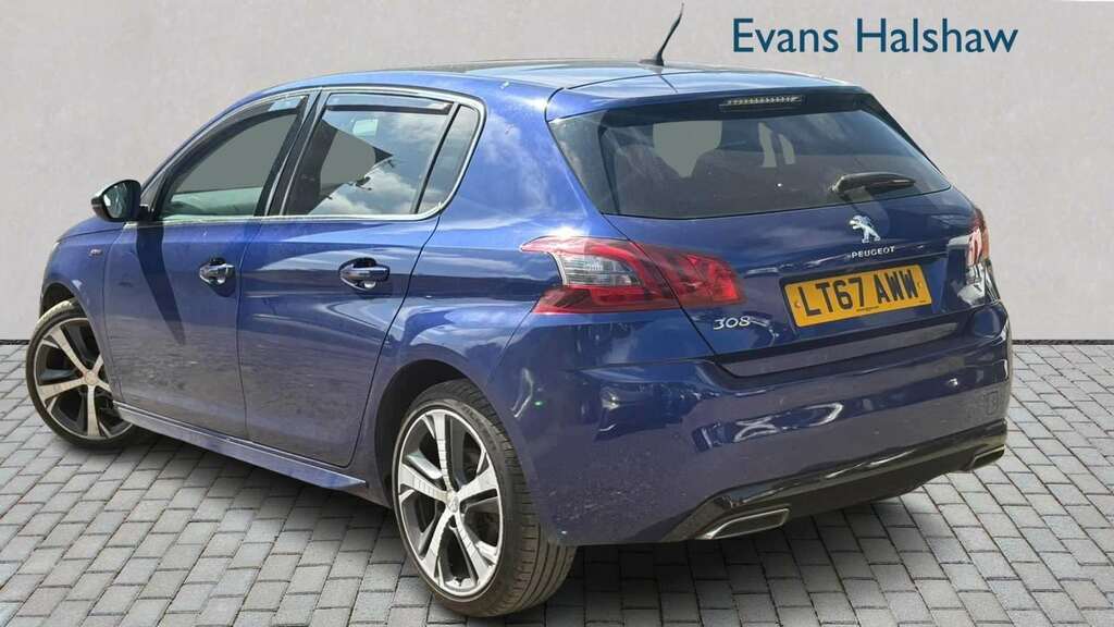 Peugeot 308 1.2 Puretech 130 Gt Line 2018 Blue #2