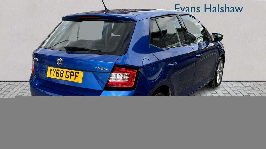 Skoda Fabia 1.0 Mpi 75 Se L 2018 Blue #3