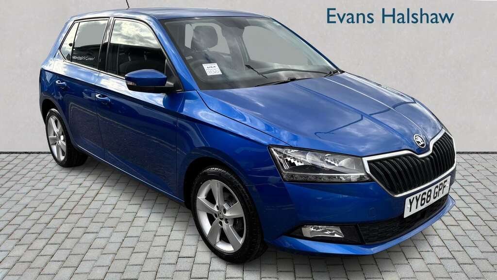 Skoda Fabia 1.0 Mpi 75 Se L 2018 Blue