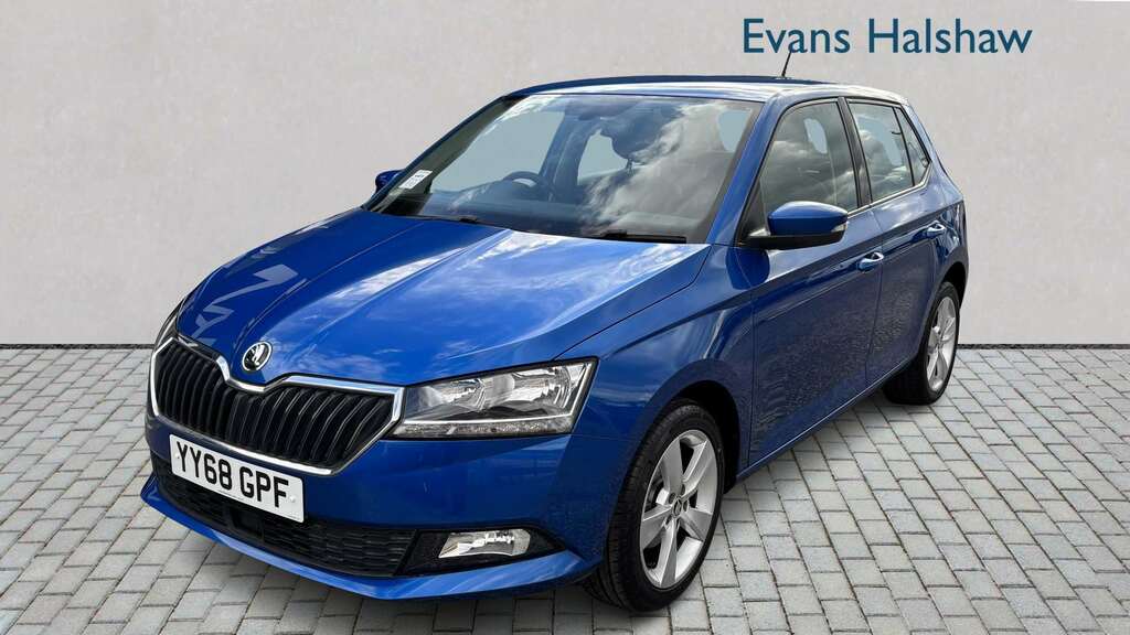 Skoda Fabia 1.0 Mpi 75 Se L 2018 Blue #5