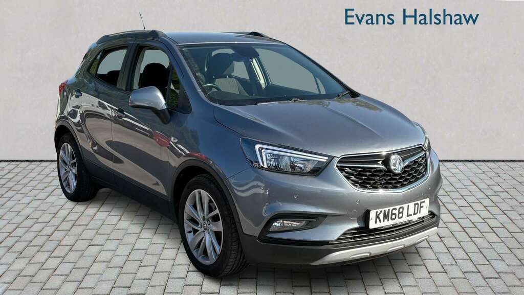 Vauxhall Mokka X 1.4T Design Nav 2019 KM68LDF Grey #2