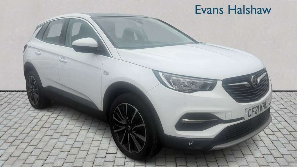 Vauxhall Grandland X 1.2 Turbo Elite Nav 2021 White