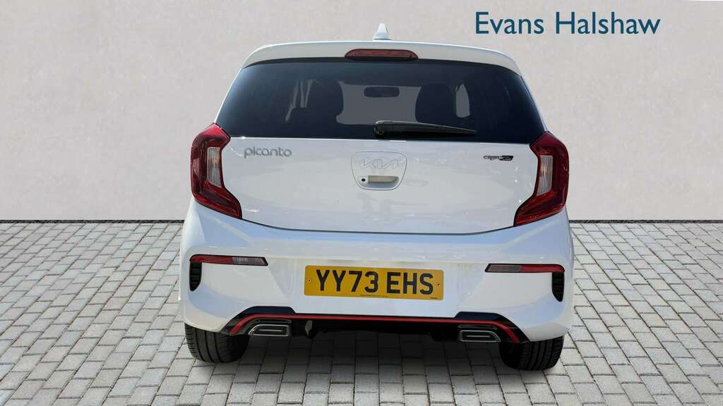 Kia Picanto 1.0 Gt-line 4 Seats 2023 YY73EHS White #3