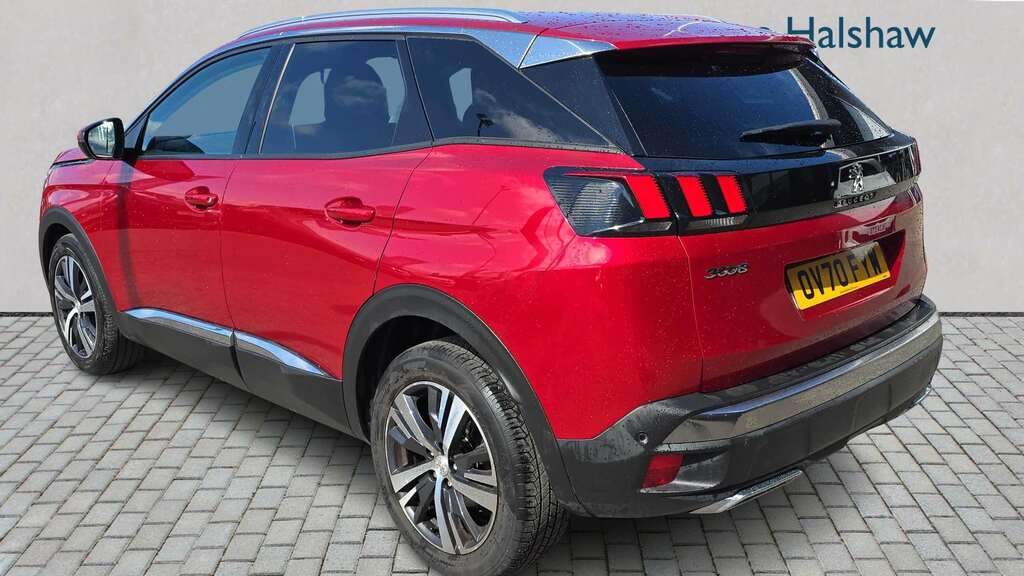 Peugeot 3008 1.2 Puretech Allure Eat8 2020 OV70FYW Red #2