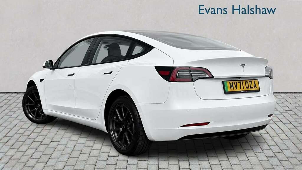 Tesla Model 3 Standard Plus 2021 MV71OZA White #2