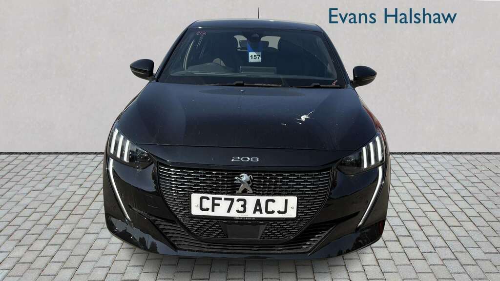 Peugeot 208 Hatchback Black #2