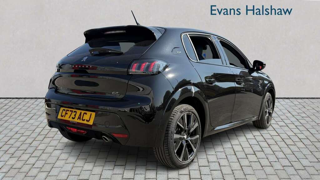 Peugeot 208 Hatchback Black #6