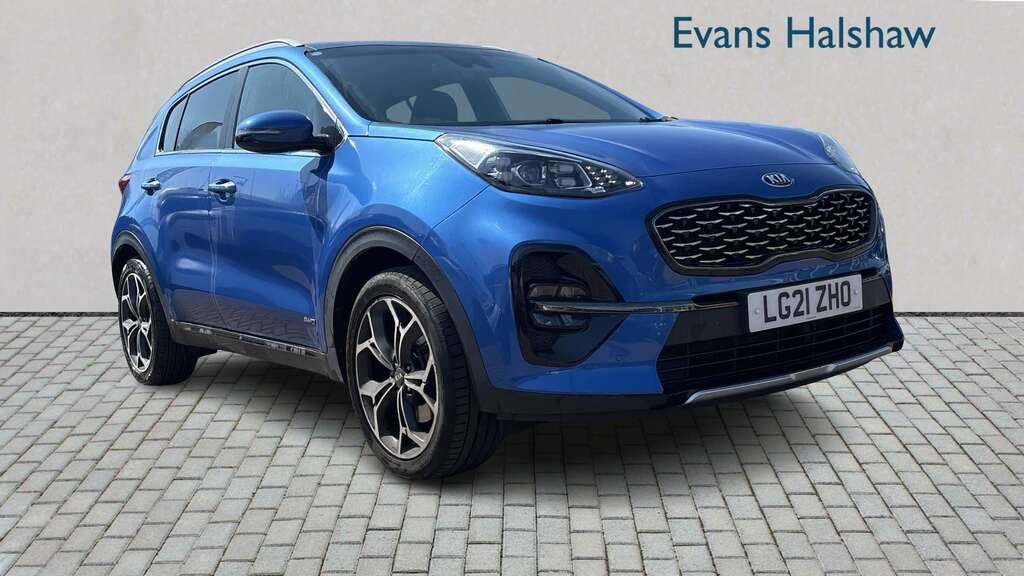 Kia Sportage 1.6 Crdi 48V Isg Gt-line Dct Awd 2021 Blue