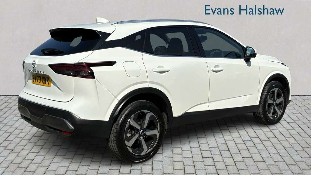 Nissan Qashqai 1.3 Dig-t Mh N-connecta 2024 BW73XWK White #5