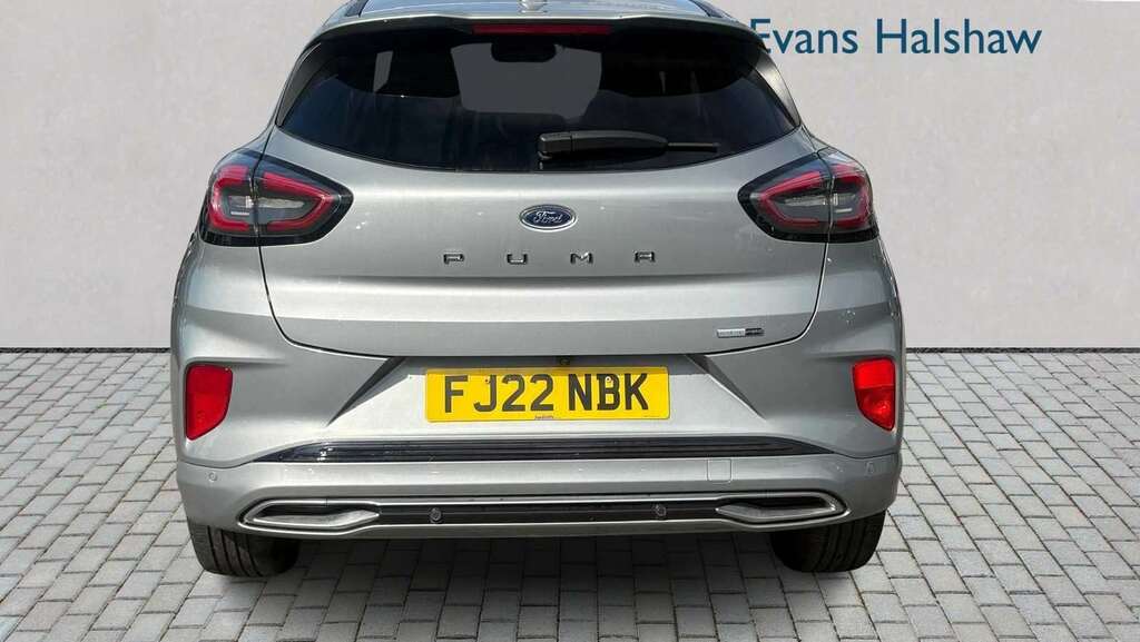 Ford Puma 1.0 Ecoboost Hybr Mhev 155 St-line Vignale Dct Silver #4