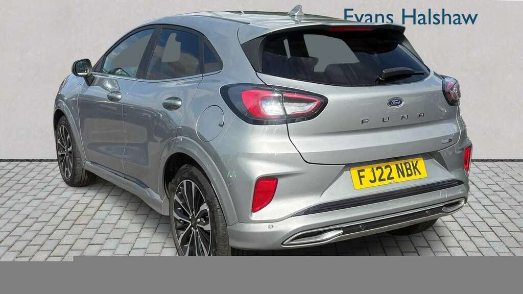 Ford Puma 1.0 Ecoboost Hybr Mhev 155 St-line Vignale Dct Silver #2