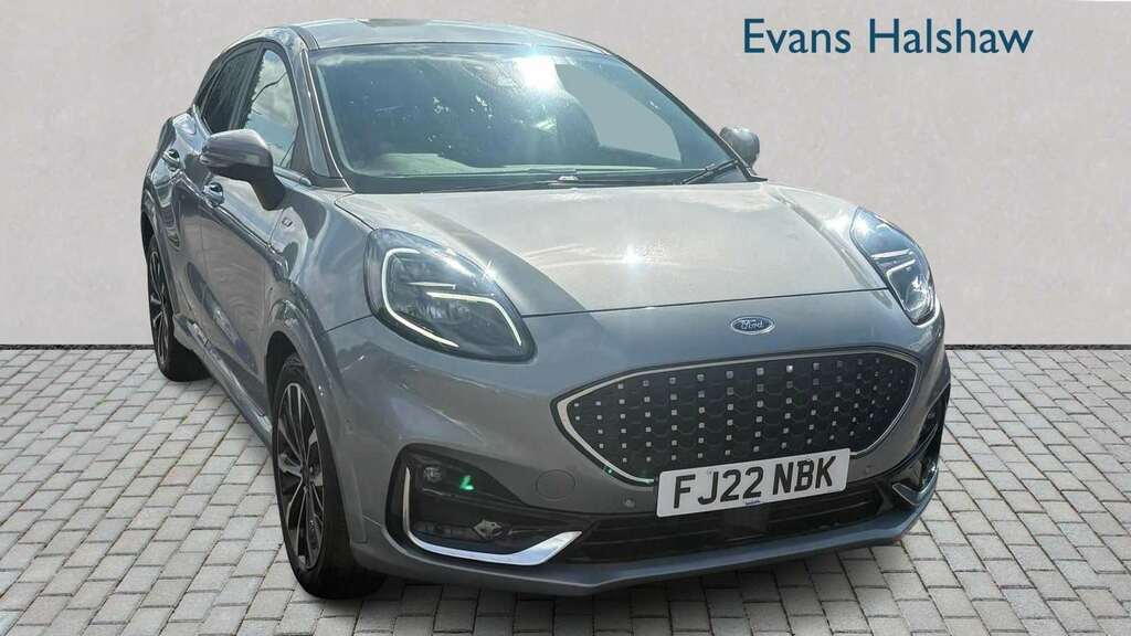 Ford Puma 1.0 Ecoboost Hybr Mhev 155 St-line Vignale Dct Silver