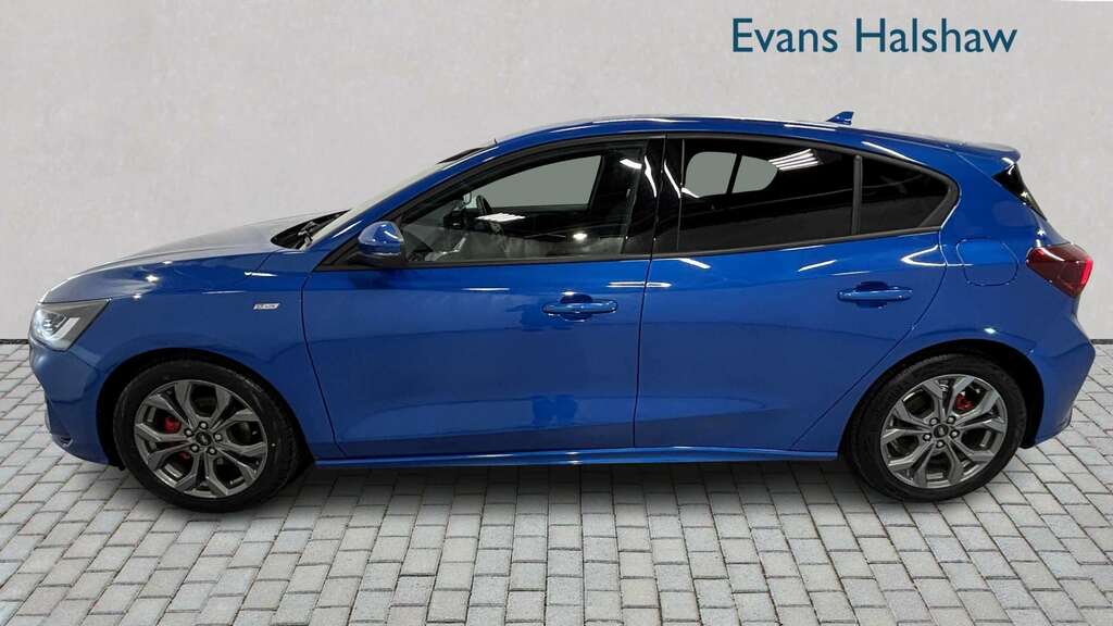 Ford Focus 1.0 Ecoboost Hybrid Mhev St-line 2025 BX74WGU Blue #4