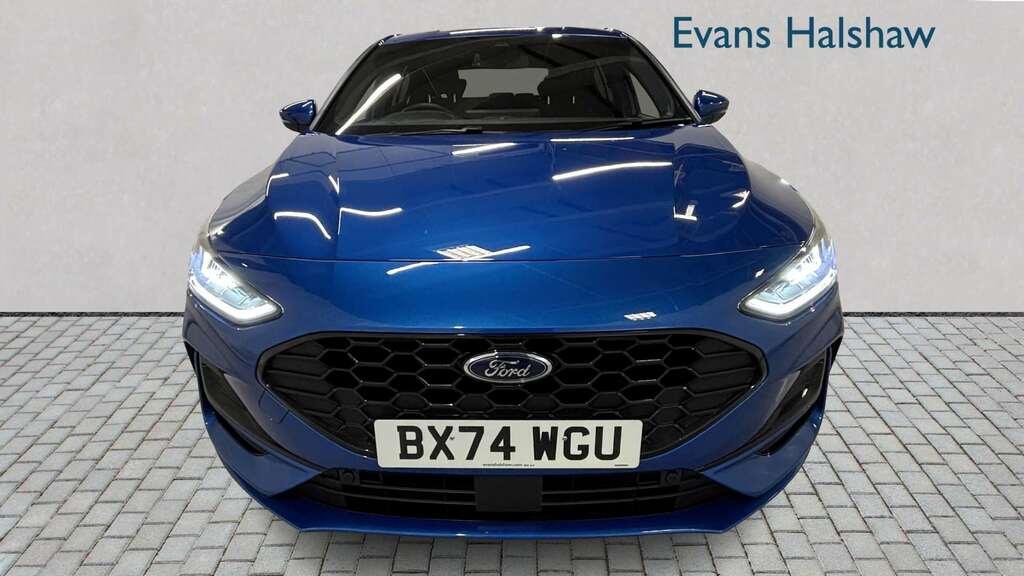 Ford Focus 1.0 Ecoboost Hybrid Mhev St-line 2025 BX74WGU Blue #2