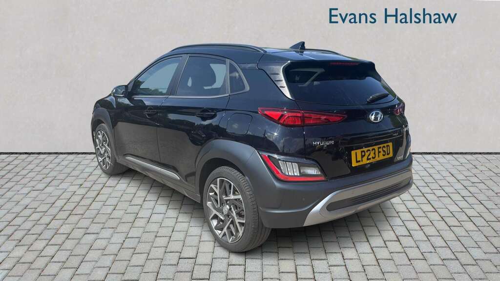 Hyundai Kona 1.6 Gdi Hybrid Ultimate Dct 2023 Black