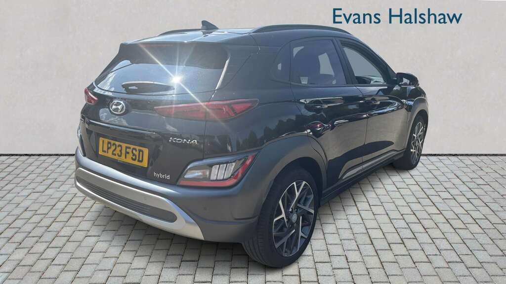Hyundai Kona 1.6 Gdi Hybrid Ultimate Dct 2023 LP23FSD Black #2