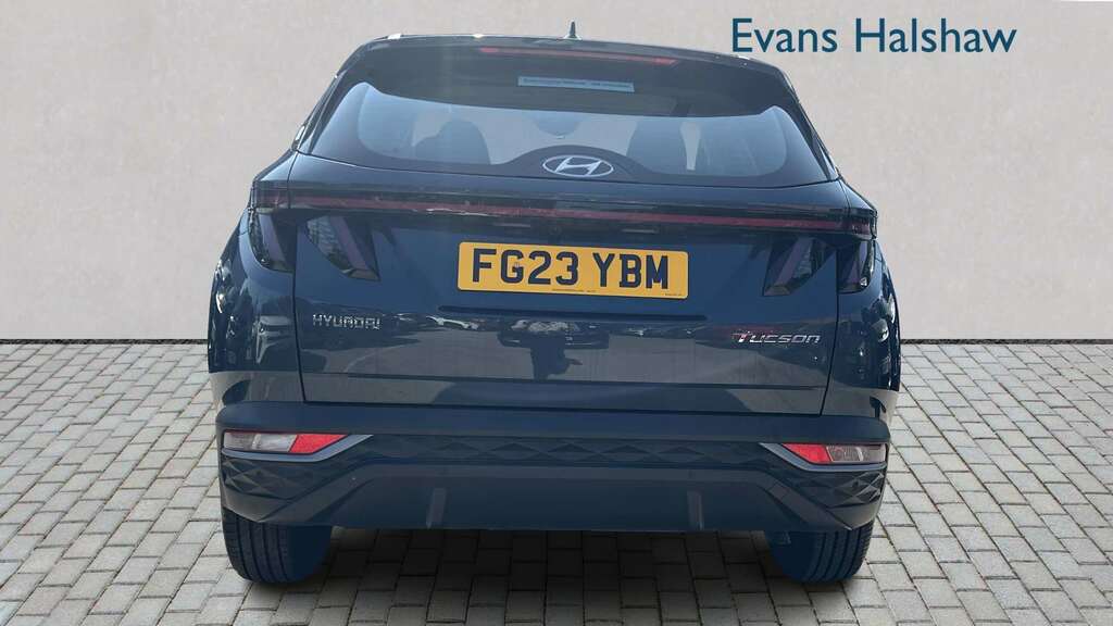Hyundai Tucson 1.6 Tgdi 48V Mhd Se Connect 2Wd Dct 2023 Blue #5