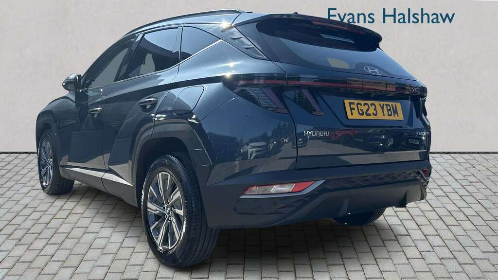 Hyundai Tucson 1.6 Tgdi 48V Mhd Se Connect 2Wd Dct 2023 Blue #2