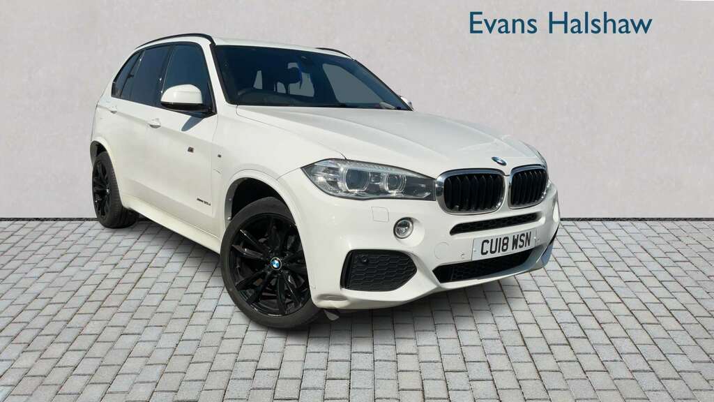 BMW X5 Xdrive30d M Sport 7 Seat 2018 White