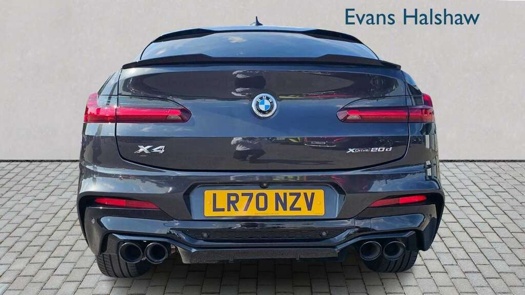 BMW X4 Xdrive20d Mht M Sport Step 2020 Grey #4