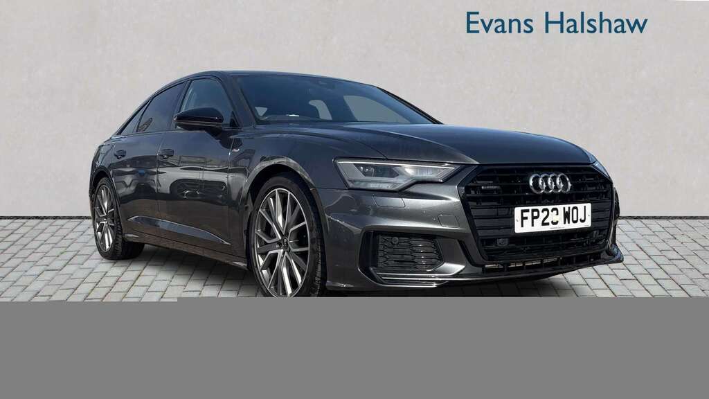 Audi A6 50 Tfsi E 17.9Kwh Quattro Black Edition S Tron Grey