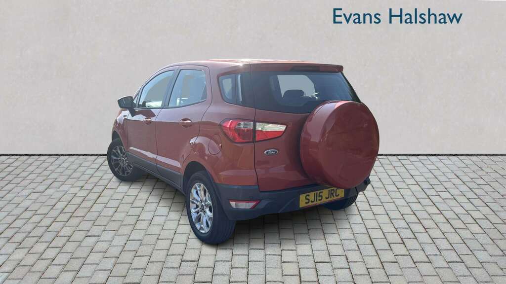 Ford Ecosport 1.0 Ecoboost Zetec 2015 Red