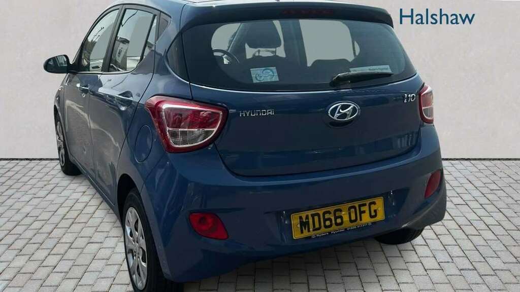 Hyundai I10 1.0 Se 2017 MD66OFG Blue #2