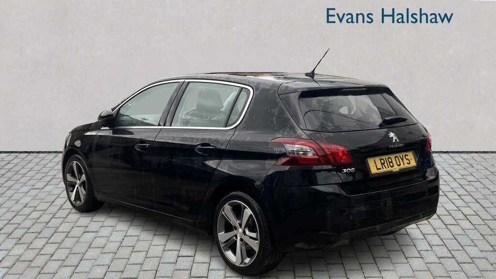 Peugeot 308 1.5 Bluehdi 130 Allure 2018 Black #3
