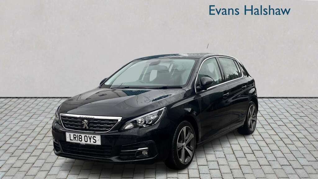 Peugeot 308 1.5 Bluehdi 130 Allure 2018 Black #2