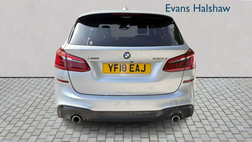 BMW 2 Series 220D Xdrive M Sport Step 2018 Silver #2