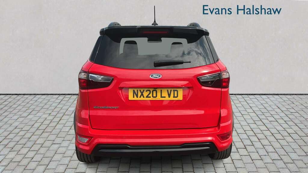 Ford Ecosport 1.0 Ecoboost 125 St-line 2020 Red #4