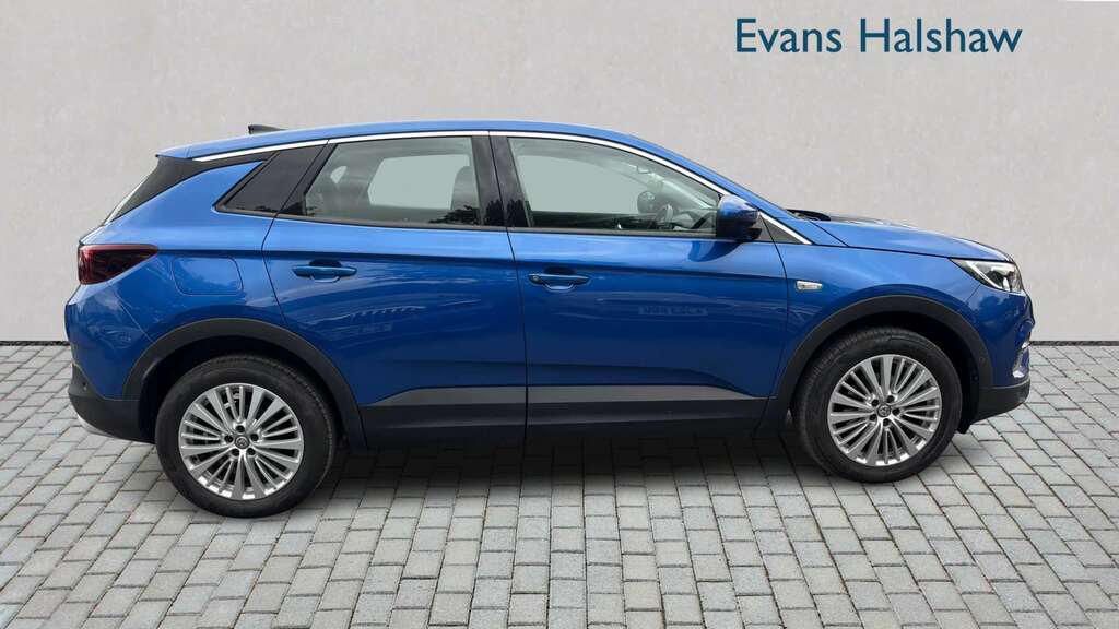 Vauxhall Grandland X 1.2 Turbo Tech Line Nav 8 Speed 2019 BF19PZH Blue #3
