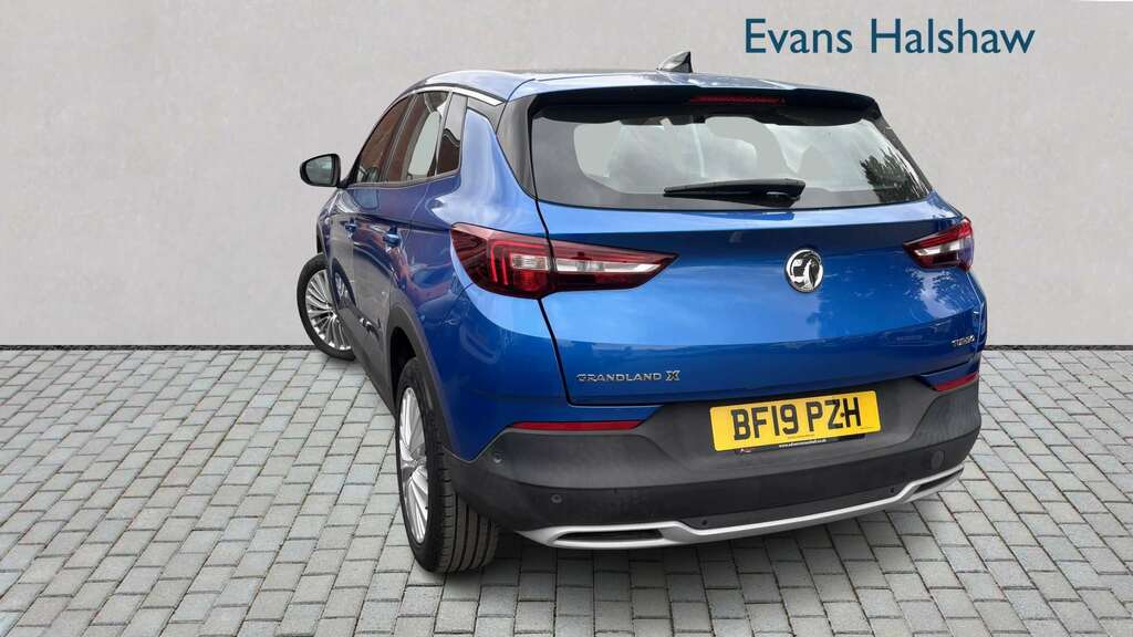 Vauxhall Grandland X 1.2 Turbo Tech Line Nav 8 Speed 2019 BF19PZH Blue #2