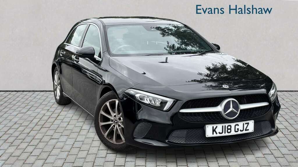 Mercedes-Benz A Class A180d Sport 2018 Black