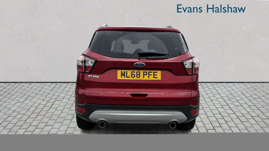 Ford Kuga 2.0 Tdci Titanium X 2Wd 2018 ML68PFE Red #2