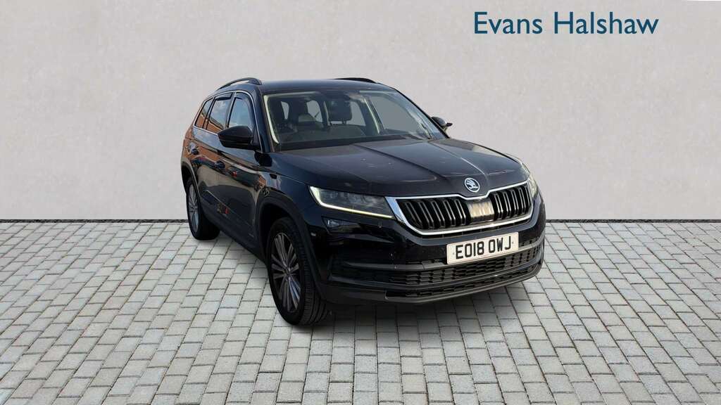 Skoda Kodiaq 2.0 Tdi Se L 4X4 7 Seat 2018 Black