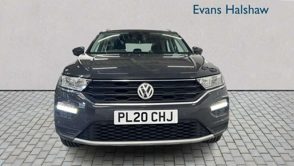 Volkswagen T-Roc 1.0 Tsi Se 2020 Grey #3