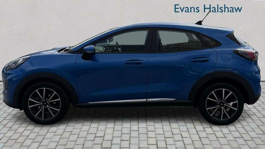 Ford Puma 1.0 Ecoboost Hybrid Mhev Titanium 2023 FD23HVR Blue #2