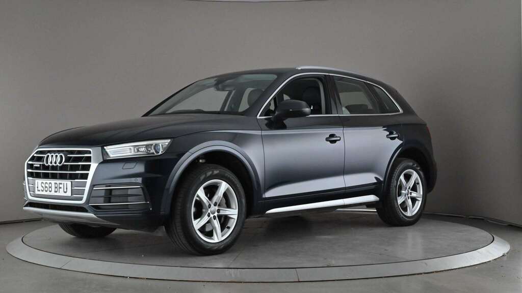 Audi Q5 2.0 Tdi Quattro Sport S Tronic 2018 LS68BFU Blue #2