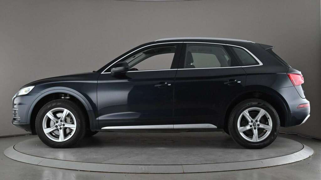 Audi Q5 2.0 Tdi Quattro Sport S Tronic 2018 LS68BFU Blue #3