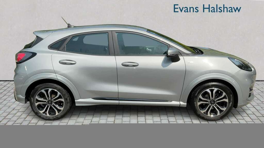 Ford Puma 1.0 Ecoboost Hybrid Mhev St-line Dct 2022 Silver